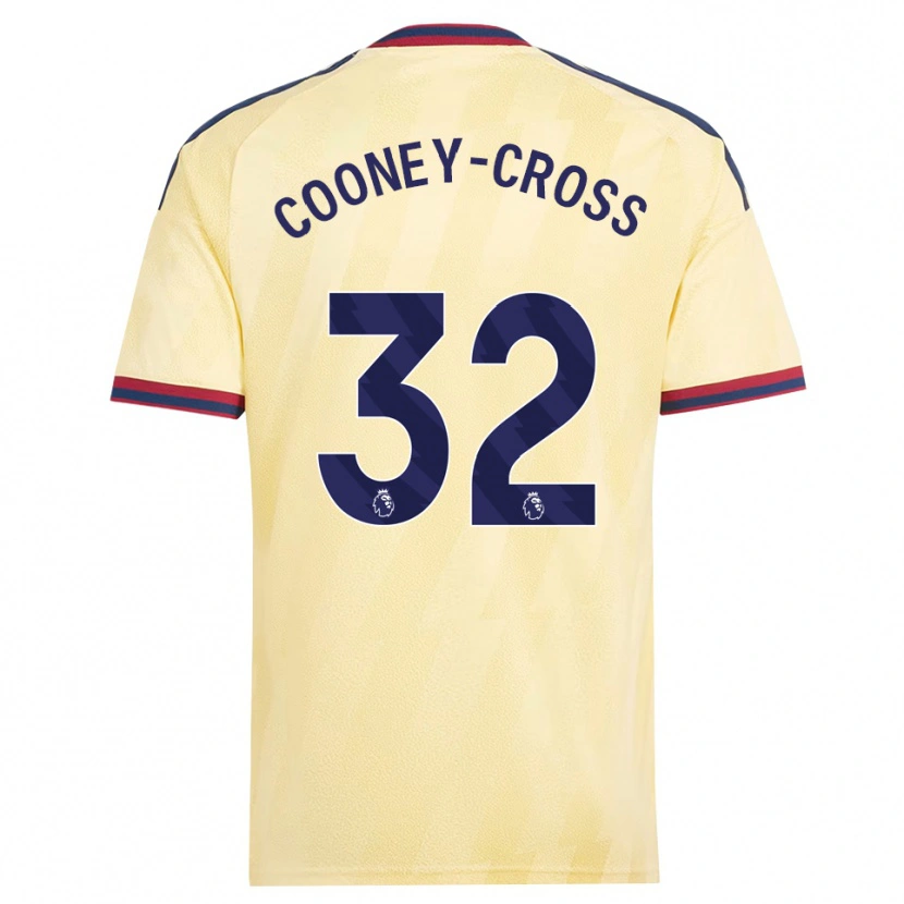 Danxen Homem Camisola Kyra Cooney-Cross #32 Amarelo Claro Midnightblue Terceiro 2026/27 Camisa