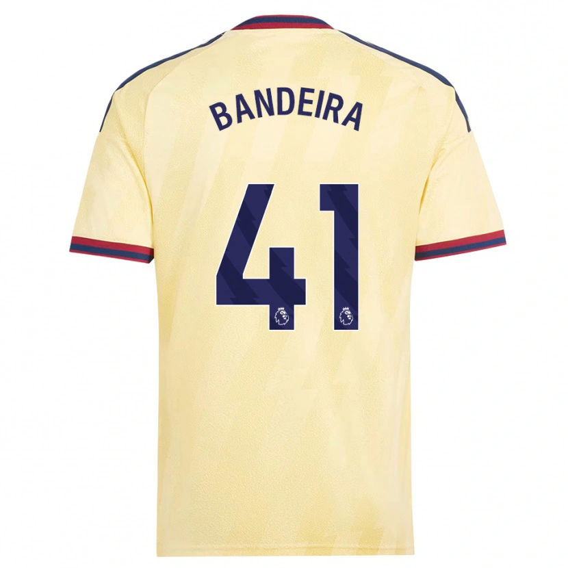 Danxen Homem Camisola Mauro Bandeira #41 Amarelo Claro Midnightblue Terceiro 2026/27 Camisa