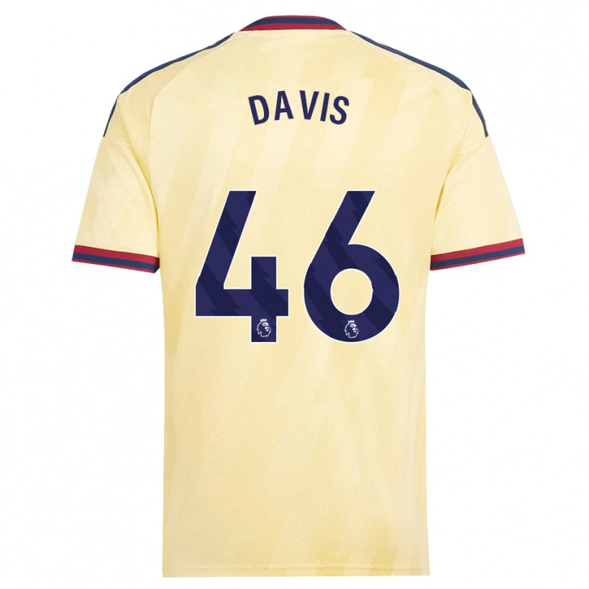 Danxen Homem Camisola Timi Davis #46 Amarelo Claro Midnightblue Terceiro 2026/27 Camisa