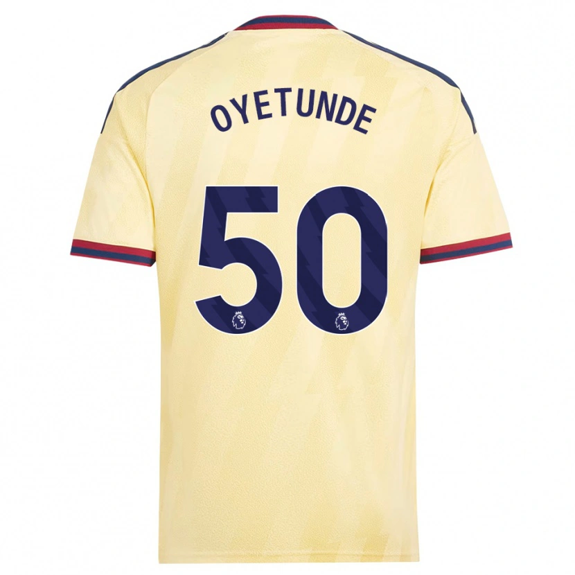 Danxen Homem Camisola Daniel Oyetunde #50 Amarelo Claro Midnightblue Terceiro 2026/27 Camisa