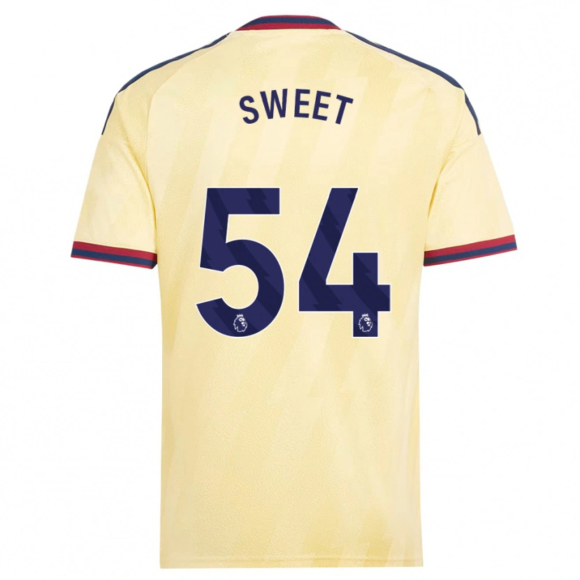 Danxen Homem Camisola Will Sweet #54 Amarelo Claro Midnightblue Terceiro 2026/27 Camisa