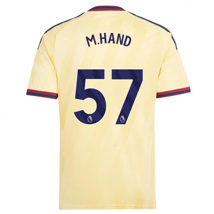 Danxen Homem Camisola Ismail Oulad M'hand #57 Amarelo Claro Midnightblue Terceiro 2026/27 Camisa