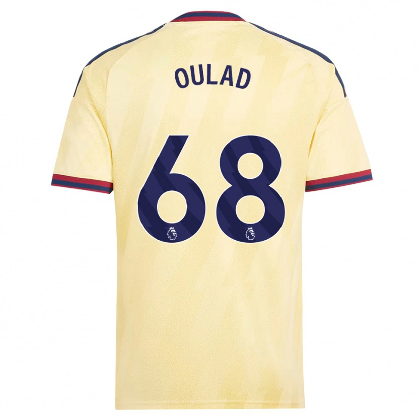 Danxen Homem Camisola Salah-Eddine Oulad M'hand #68 Amarelo Claro Midnightblue Terceiro 2026/27 Camisa