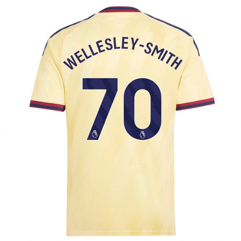 Danxen Homem Camisola Cecily Wellesley-Smith #70 Amarelo Claro Midnightblue Terceiro 2026/27 Camisa