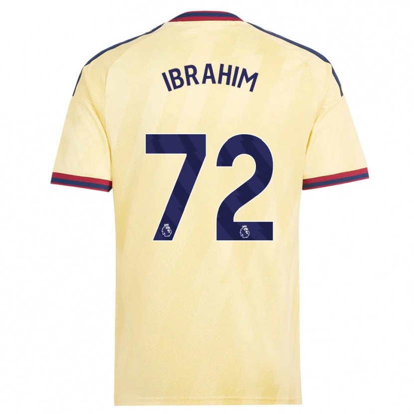 Danxen Homem Camisola Ife Ibrahim #72 Amarelo Claro Midnightblue Terceiro 2026/27 Camisa