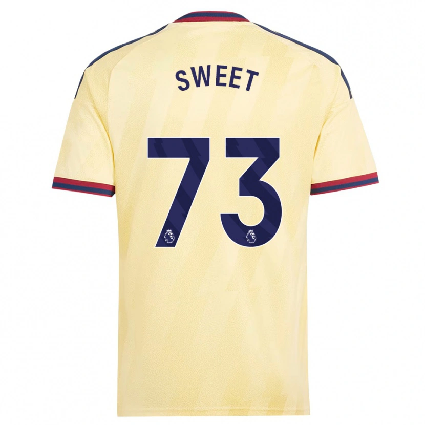 Danxen Homem Camisola James Sweet #73 Amarelo Claro Midnightblue Terceiro 2026/27 Camisa