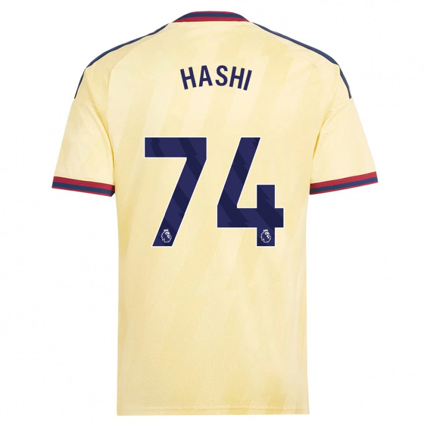 Danxen Homem Camisola Maalik Hashi #74 Amarelo Claro Midnightblue Terceiro 2026/27 Camisa