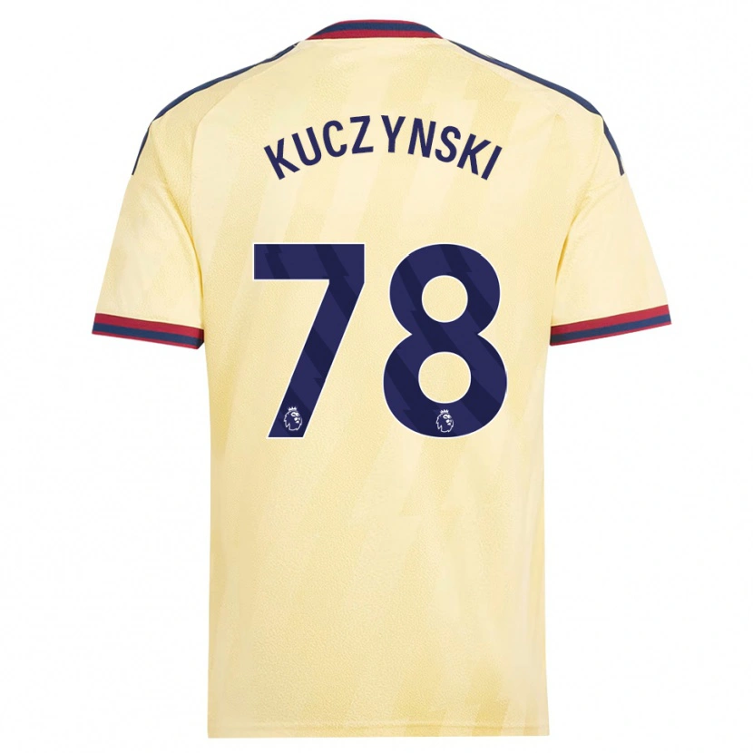 Danxen Homem Camisola Max Kuczynski #78 Amarelo Claro Midnightblue Terceiro 2026/27 Camisa