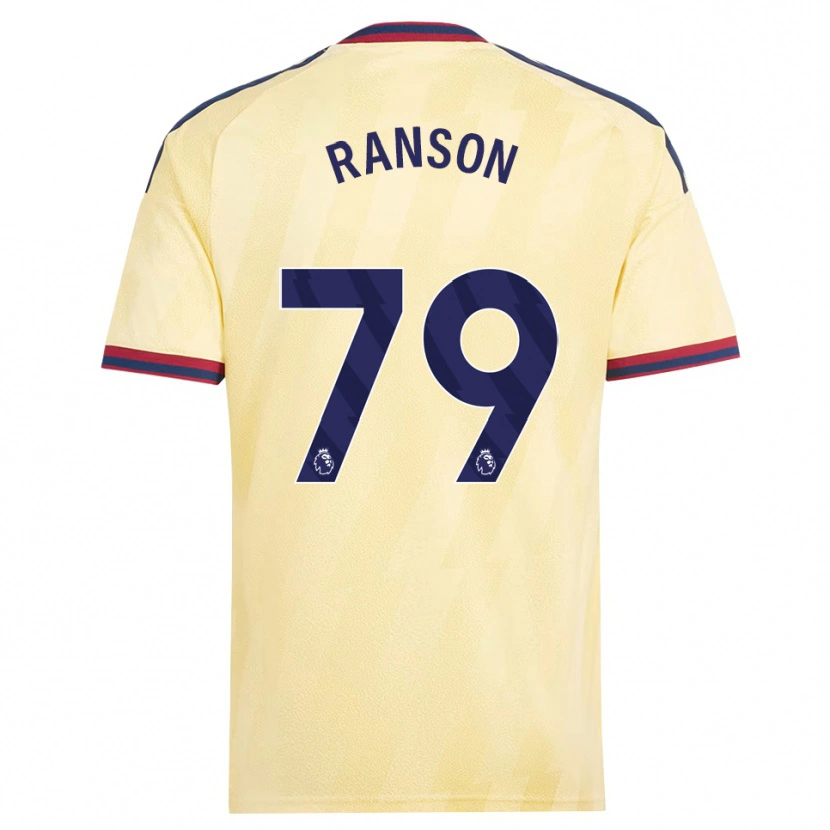 Danxen Homem Camisola Khari Ranson #79 Amarelo Claro Midnightblue Terceiro 2026/27 Camisa