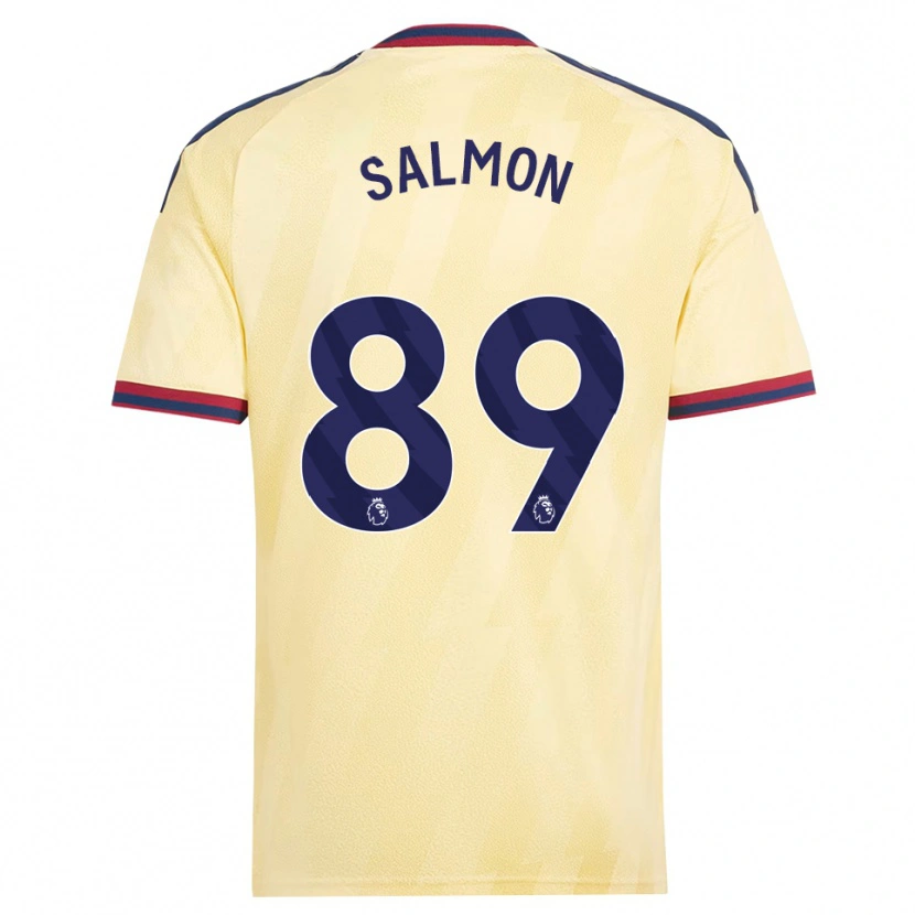 Danxen Homem Camisola Marli Salmon #89 Amarelo Claro Midnightblue Terceiro 2026/27 Camisa
