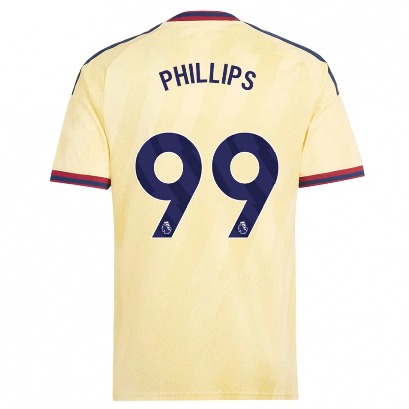Danxen Homem Camisola Charlie Phillips #99 Amarelo Claro Midnightblue Terceiro 2026/27 Camisa