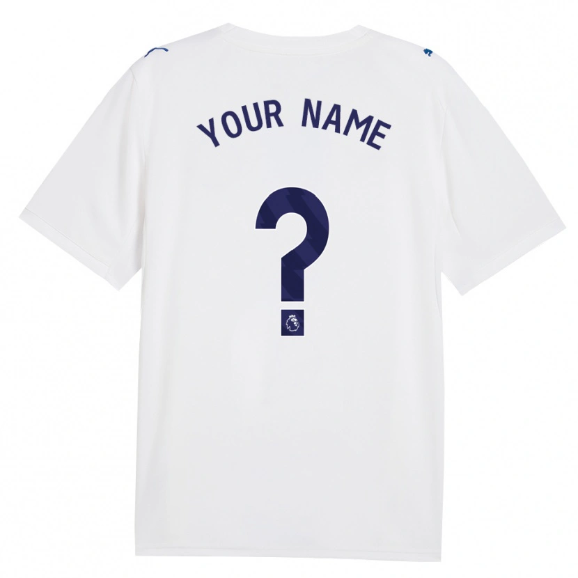 Danxen Homem Camisola Seu Nome #0 Marinha Branco Terceiro 2026/27 Camisa
