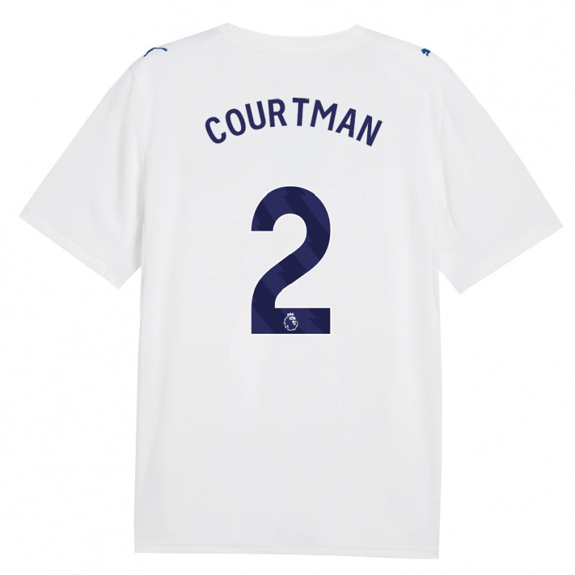 Danxen Homem Camisola Charlie Courtman #2 Marinha Branco Terceiro 2026/27 Camisa