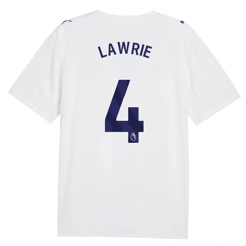 Danxen Homem Camisola Freddie Lawrie #4 Marinha Branco Terceiro 2026/27 Camisa