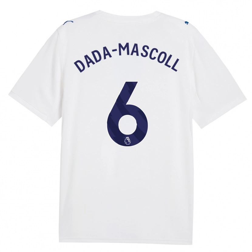 Danxen Homem Camisola Isaiah Dada-Mascoll #6 Marinha Branco Terceiro 2026/27 Camisa