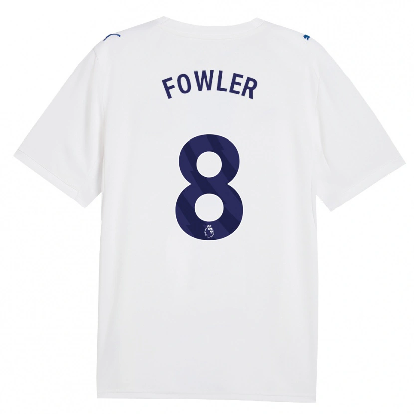 Danxen Homem Camisola Mary Fowler #8 Marinha Branco Terceiro 2026/27 Camisa