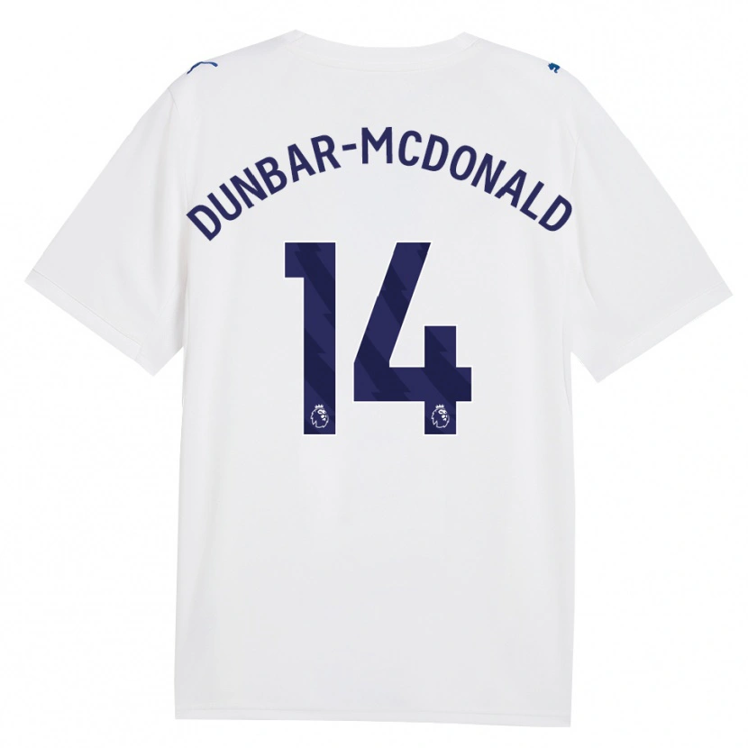 Danxen Homem Camisola Christian Dunbar-Mcdonald #14 Marinha Branco Terceiro 2026/27 Camisa