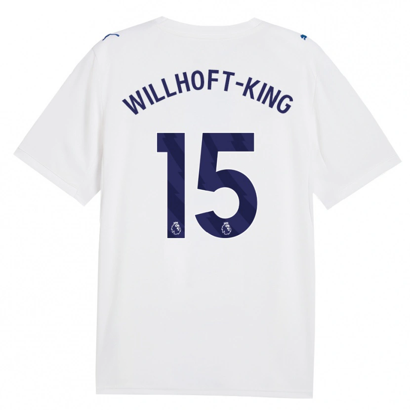 Danxen Homem Camisola Han Willhoft-King #15 Marinha Branco Terceiro 2026/27 Camisa