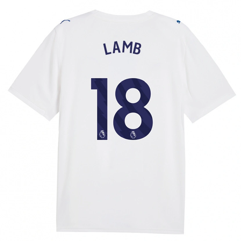 Danxen Homem Camisola Teddie Lamb #18 Marinha Branco Terceiro 2026/27 Camisa