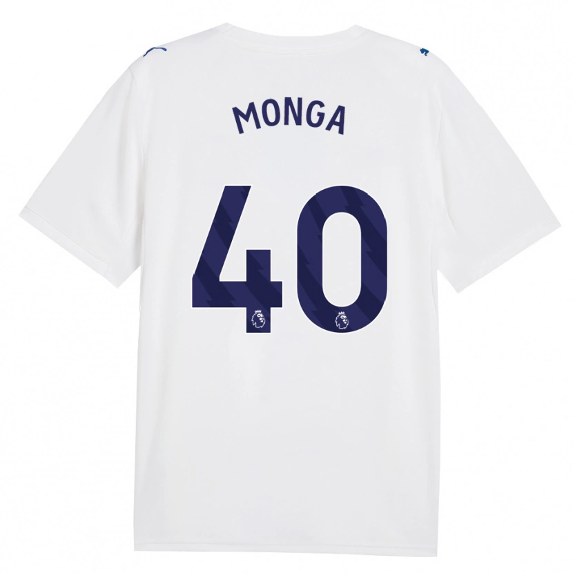 Danxen Homem Camisola Jeremy Monga #40 Marinha Branco Terceiro 2026/27 Camisa