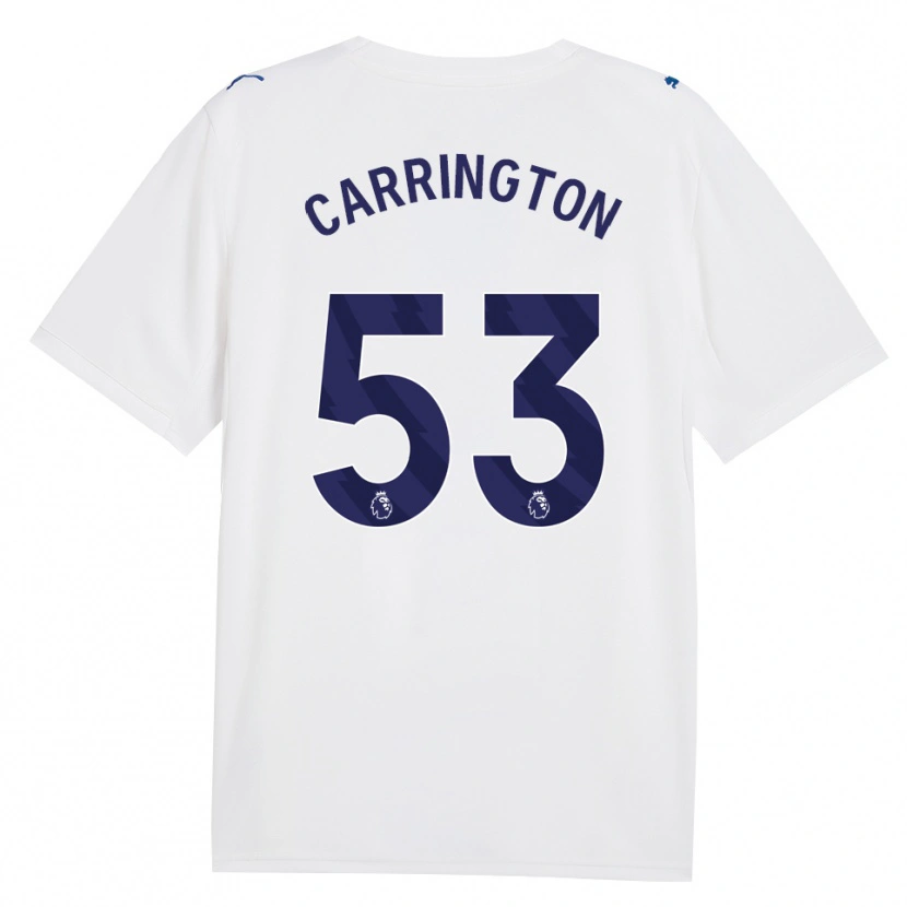 Danxen Homem Camisola Ezra Carrington #53 Marinha Branco Terceiro 2026/27 Camisa