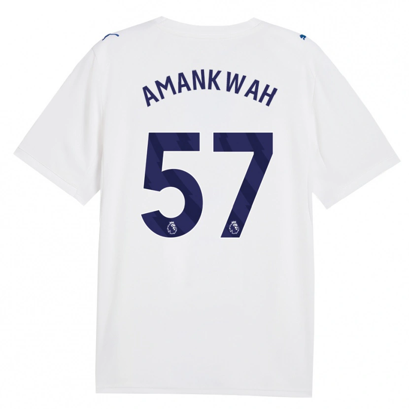 Danxen Homem Camisola Yeboah Amankwah #57 Marinha Branco Terceiro 2026/27 Camisa