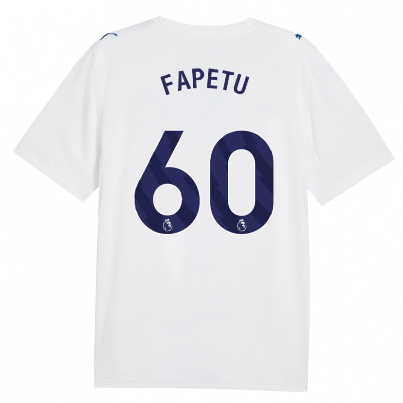 Danxen Homem Camisola Femi Fapetu #60 Marinha Branco Terceiro 2026/27 Camisa