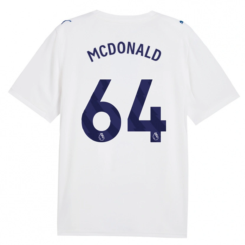 Danxen Homem Camisola Rowan Mcdonald #64 Marinha Branco Terceiro 2026/27 Camisa