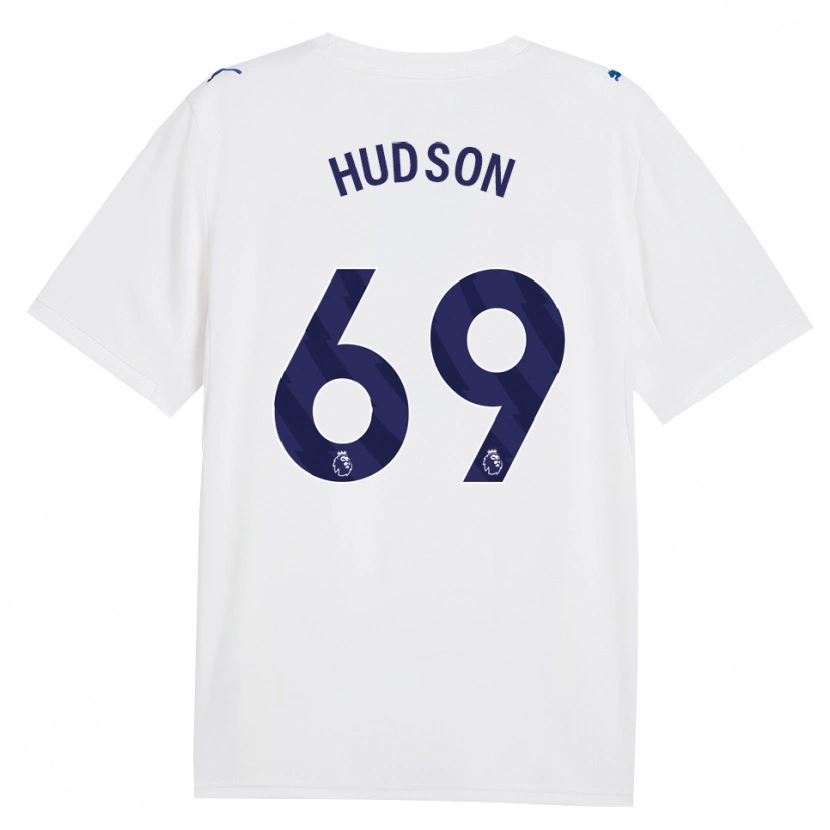 Danxen Homem Camisola Max Hudson #69 Marinha Branco Terceiro 2026/27 Camisa