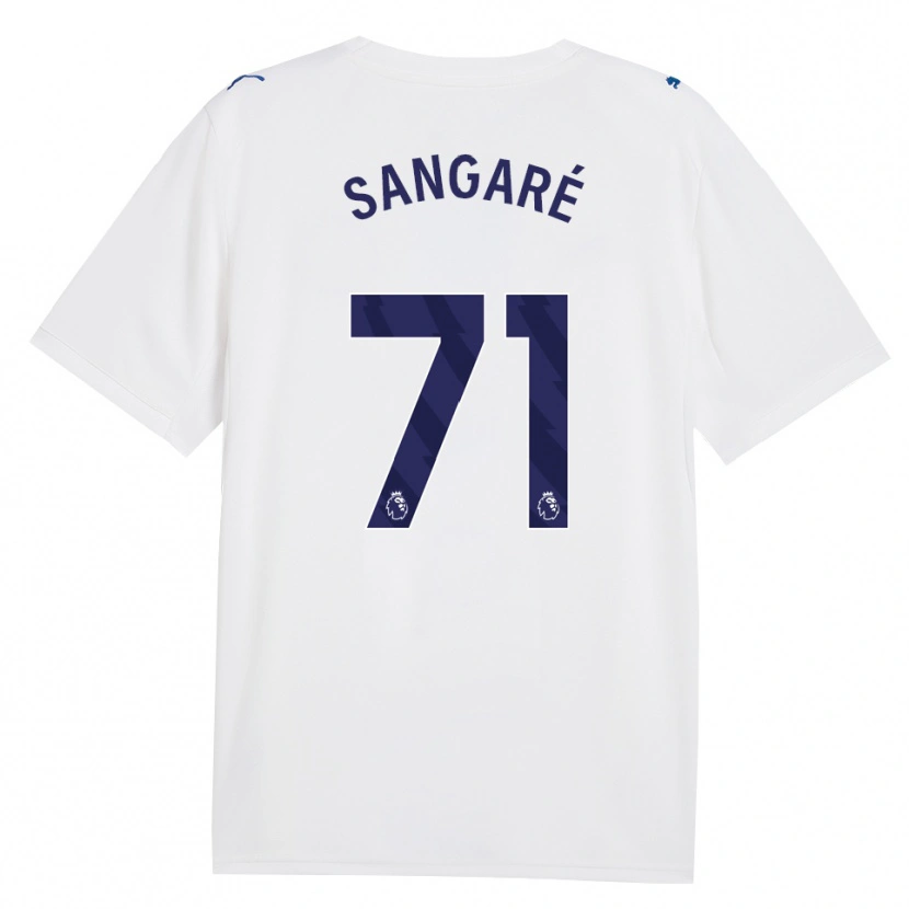 Danxen Homem Camisola Mahamadou Sangaré #71 Marinha Branco Terceiro 2026/27 Camisa