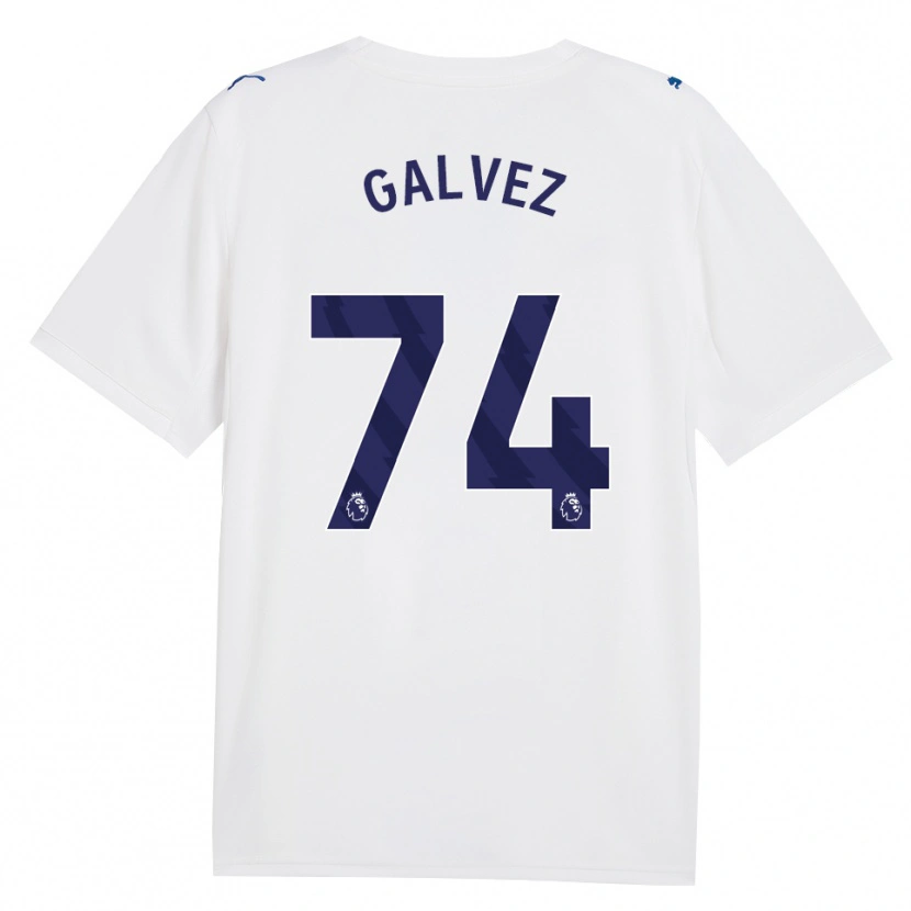 Danxen Homem Camisola Tomas Galvez #74 Marinha Branco Terceiro 2026/27 Camisa