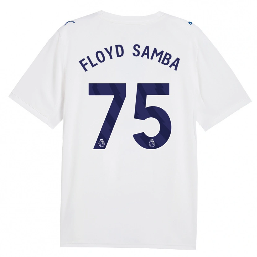 Danxen Homem Camisola Floyd Samba #75 Marinha Branco Terceiro 2026/27 Camisa