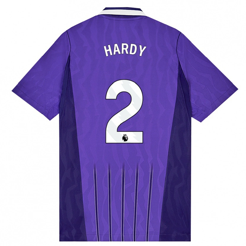 Danxen Homem Camisola Malachi Hardy #2 Roxo Branco Terceiro 2026/27 Camisa