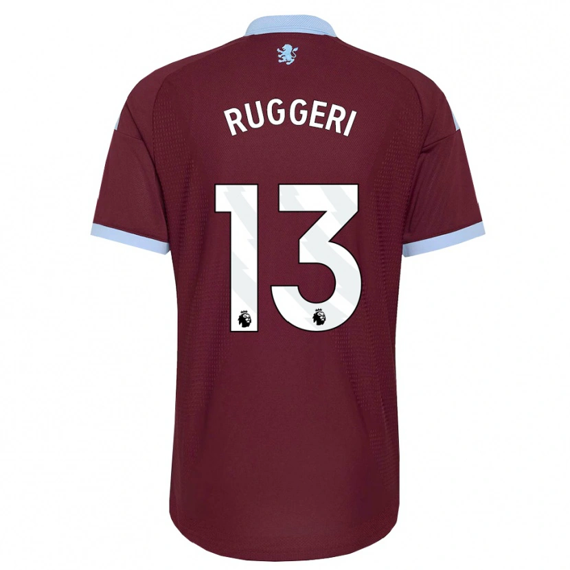 Danxen Homem Camisola Matteo Ruggeri #13 Cornflowerblue Borgonha Principal 2026/27 Camisa