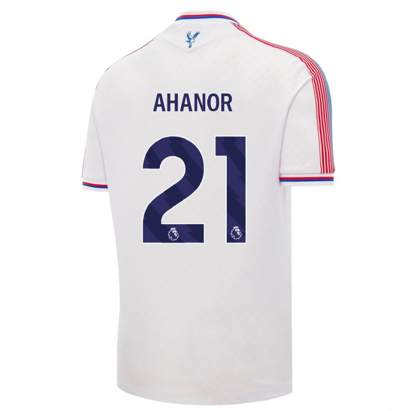 Danxen Homem Camisola Honest Ahanor #21 Branco Vermelho Azul Principal 2026/27 Camisa