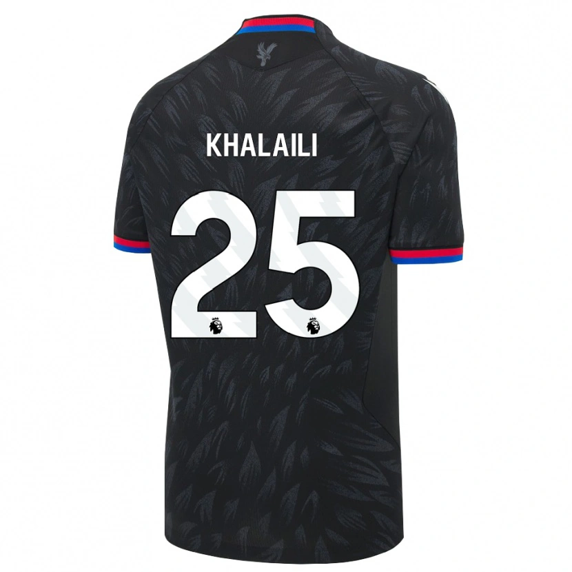 Danxen Homem Camisola Anan Khalaili #25 Preto Azul Vermelho Alternativa 2026/27 Camisa