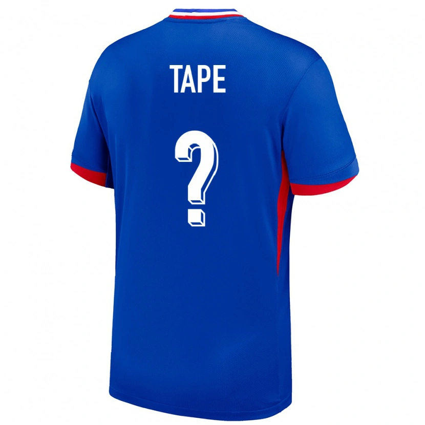 Danxen Criança Camisola França Axel Tape #0 Azul Principal 24-26 Camisa