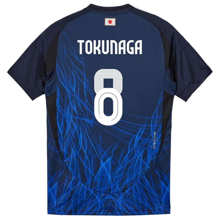 Danxen Criança Camisola Japão Ryo Tokunaga #8 Azul Escuro Principal 24-26 Camisa
