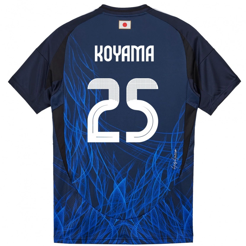 Danxen Criança Camisola Japão Shinomi Koyama #25 Azul Escuro Principal 24-26 Camisa