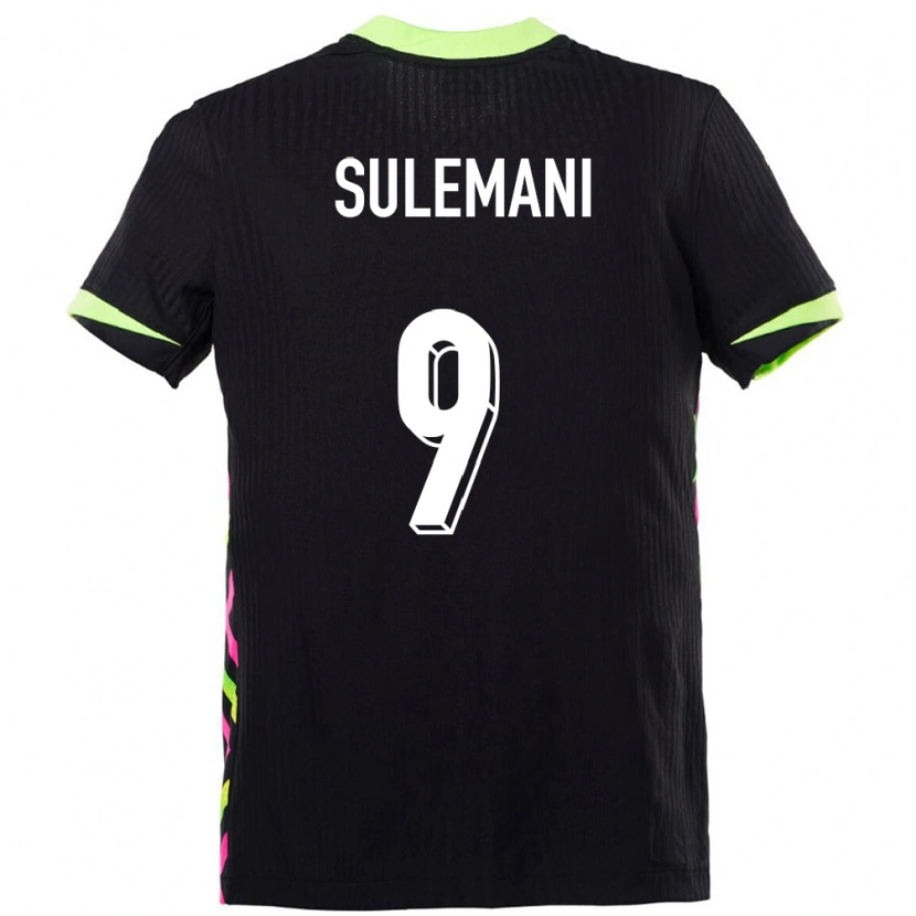 Danxen Criança Camisola Austrália Arion Sulemani #9 Azul Escuro Alternativa 24-26 Camisa