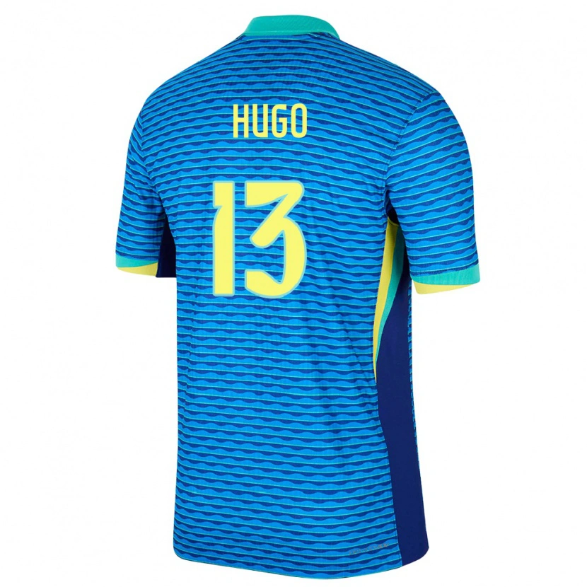 Danxen Criança Camisola Brasil Vitor Hugo #13 Azul Alternativa 24-26 Camisa