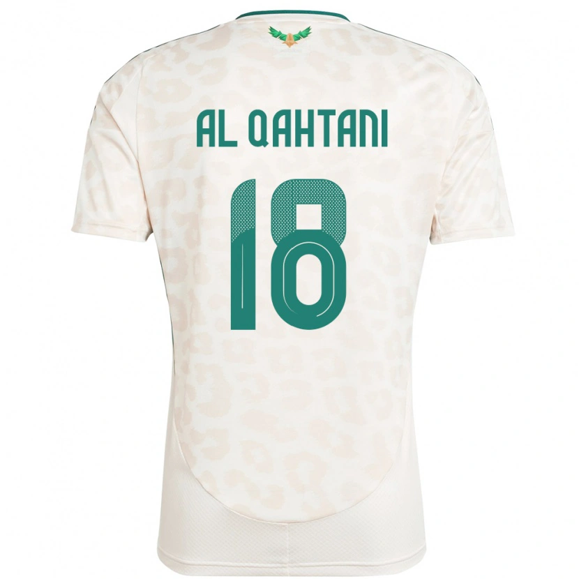 Danxen Criança Camisola Arábia Saudita Mohammed Al-Qahtani #18 Branco Alternativa 24-26 Camisa