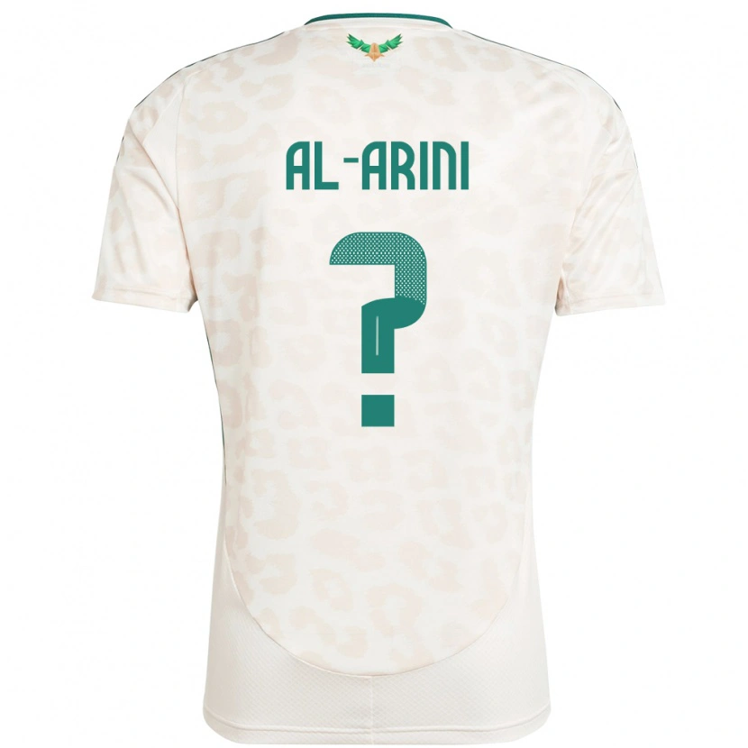 Danxen Criança Camisola Arábia Saudita Bassem Al-Arini #0 Branco Alternativa 24-26 Camisa