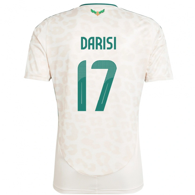 Danxen Criança Camisola Arábia Saudita Abdulkarim Darisi #17 Branco Alternativa 24-26 Camisa