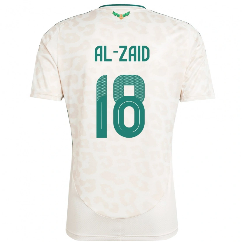 Danxen Criança Camisola Arábia Saudita Suhayb Al-Zaid #18 Branco Alternativa 24-26 Camisa