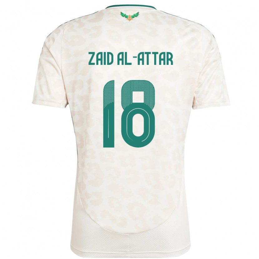 Danxen Criança Camisola Arábia Saudita Ramez Zaid Al-Attar #18 Branco Alternativa 24-26 Camisa