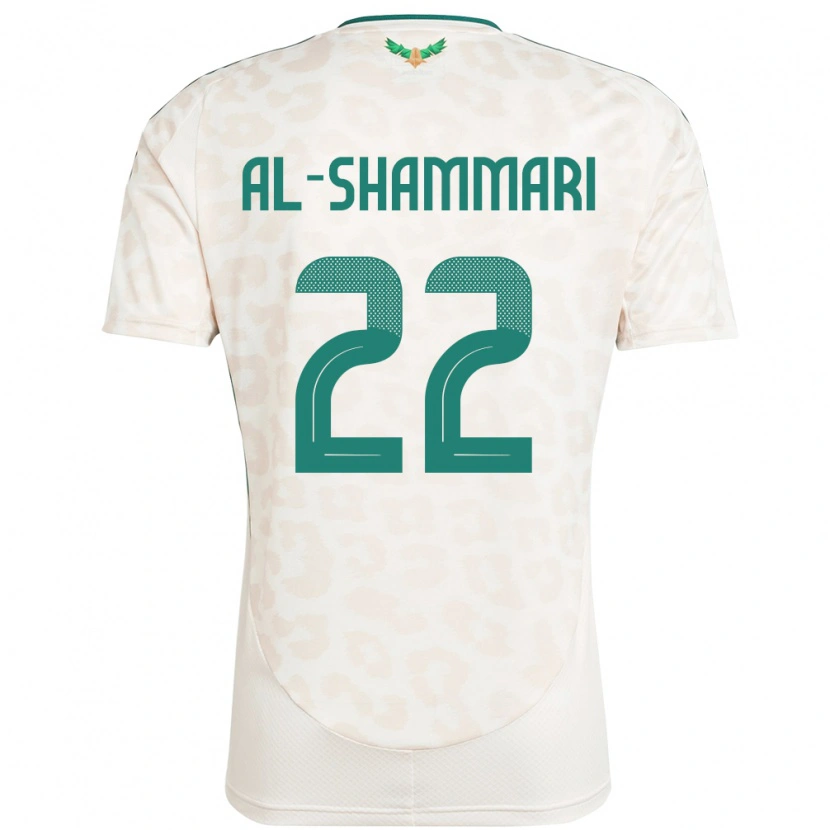 Danxen Criança Camisola Arábia Saudita Affas Al-Shammari #22 Branco Alternativa 24-26 Camisa