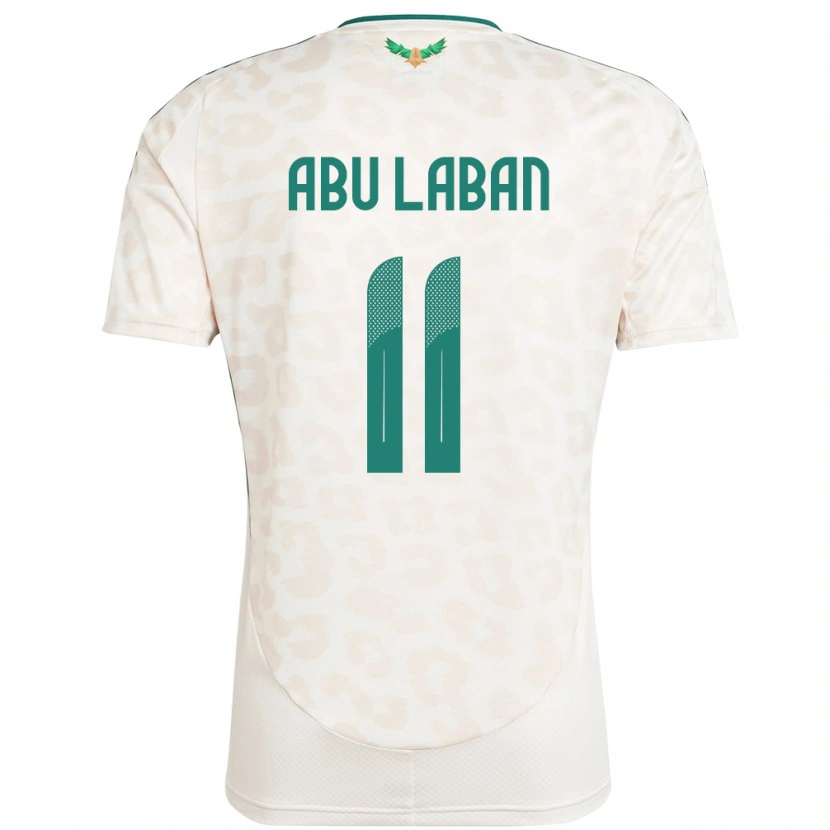 Danxen Criança Camisola Arábia Saudita Dalia Abu Laban #11 Branco Alternativa 24-26 Camisa