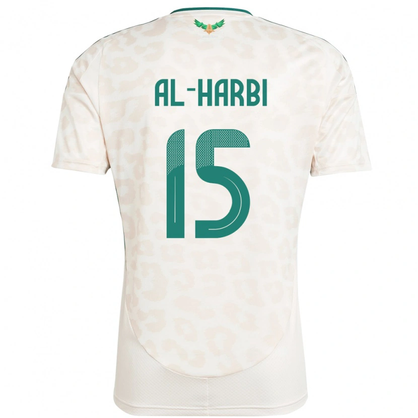 Danxen Criança Camisola Arábia Saudita Mashael Al Harbi #15 Branco Alternativa 24-26 Camisa