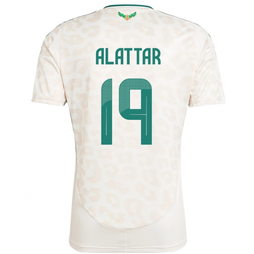 Danxen Criança Camisola Arábia Saudita Ramiz Alattar #19 Branco Alternativa 24-26 Camisa